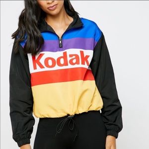 Forever 21 Kodak Colorblock Pullover Size S Womens